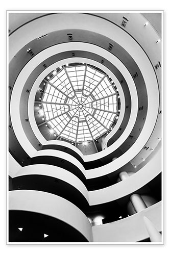 Póster Museo Guggenheim, Nueva York