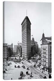 Lienzo  New York City 1920, Flatiron Building - Sascha Kilmer