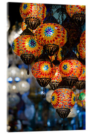Cuadro de metacrilato  Mosaic lanterns in Istanbul