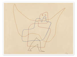 Póster  Ángel asustado - Paul Klee