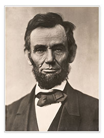 Póster  Abraham Lincoln - Mathew Brady