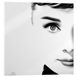 Cuadro de metacrilato  Audrey Hepburn - Ileana Hunter