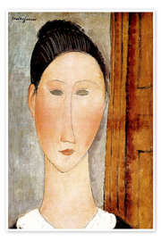 Póster  Head of Girl - Amedeo Modigliani