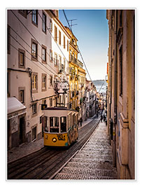 Póster  Tranvía en Lisboa - Jörg Gamroth