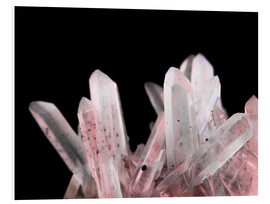 Cuadro de PVC  Cristales en rosa - Emanuela Carratoni