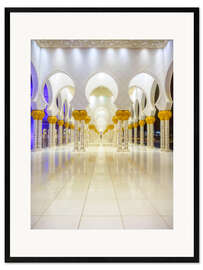 Impresión de arte enmarcada  Sheikh Zayed Grand Mosque