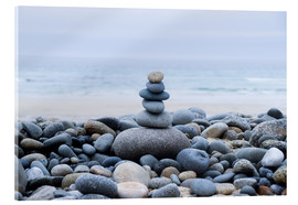 Cuadro de metacrilato  beautiful stone at the beach