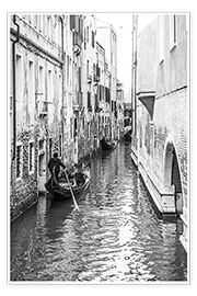 Póster  Gondola en Venecia