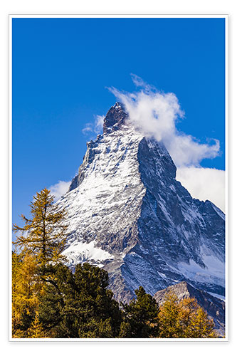 Póster Matterhorn in Switzerland