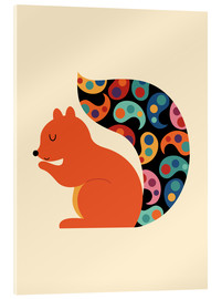 Cuadro de metacrilato  Paisley Squirrel - Andy Westface