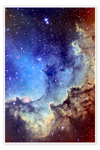 Póster NGC 7380 Emission Nebula in Cepheus