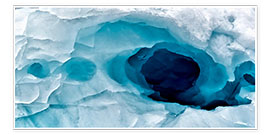 Póster  Patrón en el hielo congelado - Janet Muir