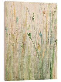 Cuadro de madera  Hierbas de primavera II - Avery Tillmon