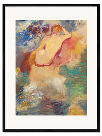 Impresión de arte enmarcada  Nacimiento de Venus - Odilon Redon