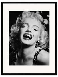 Impresión de arte enmarcada  Marilyn Monroe - Celebrity Collection
