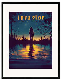 Impresión de arte enmarcada  Invasion - The Usher designs